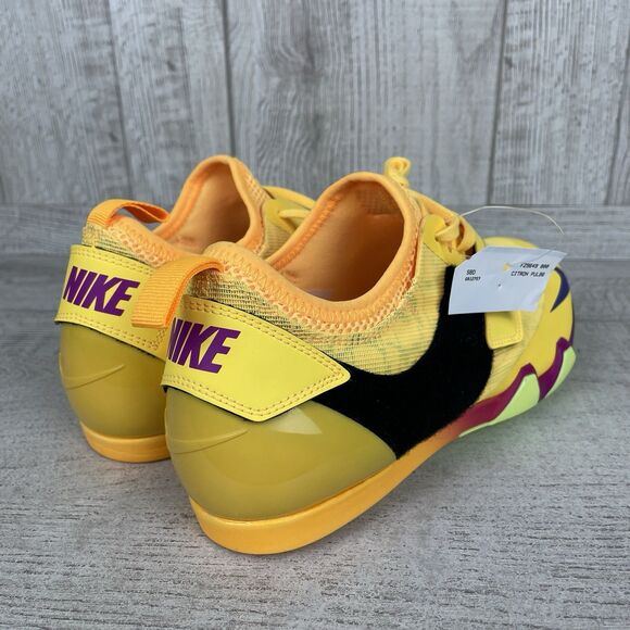 Nike Pole Vault PV Elite Men’s 9 Citron Pulse Volt Ice Track Spikes FZ9649-800 main image 7